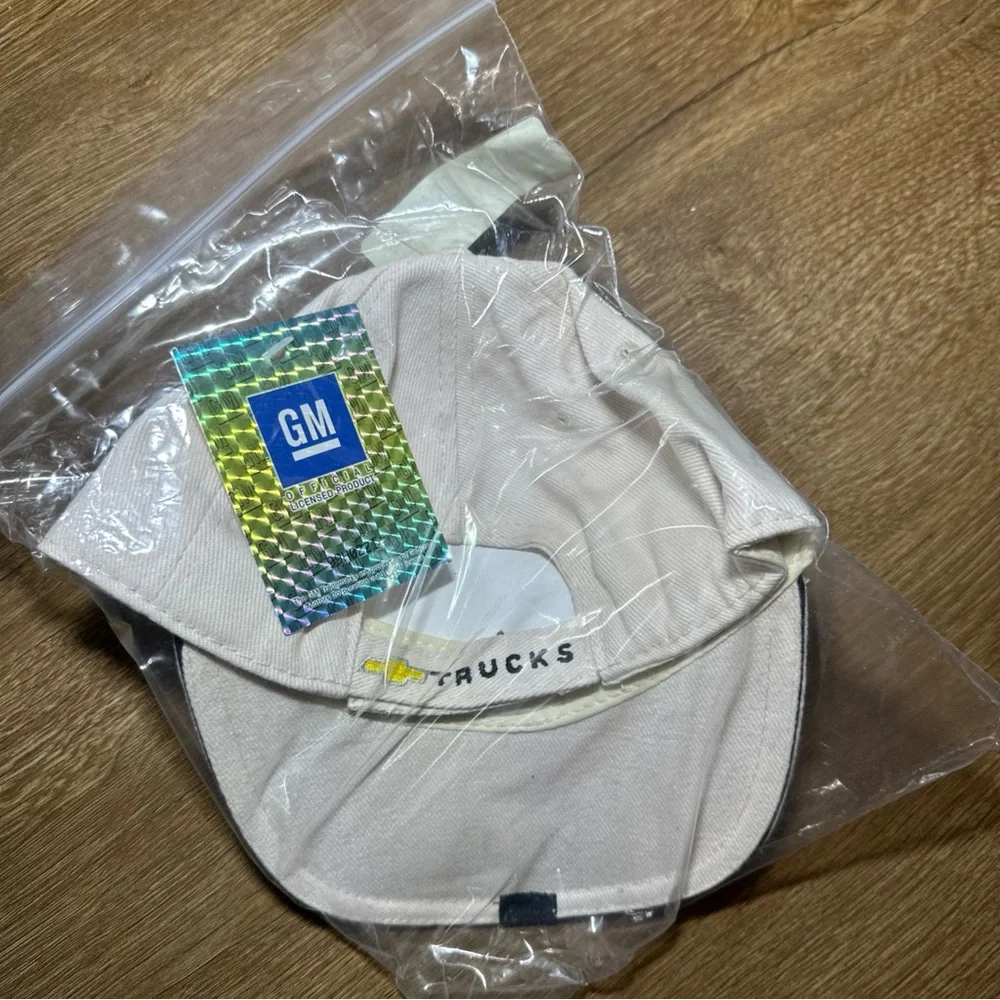 Chevrolet Trucks Beige Adjustable‎ Baseball Hat One Size NEW
